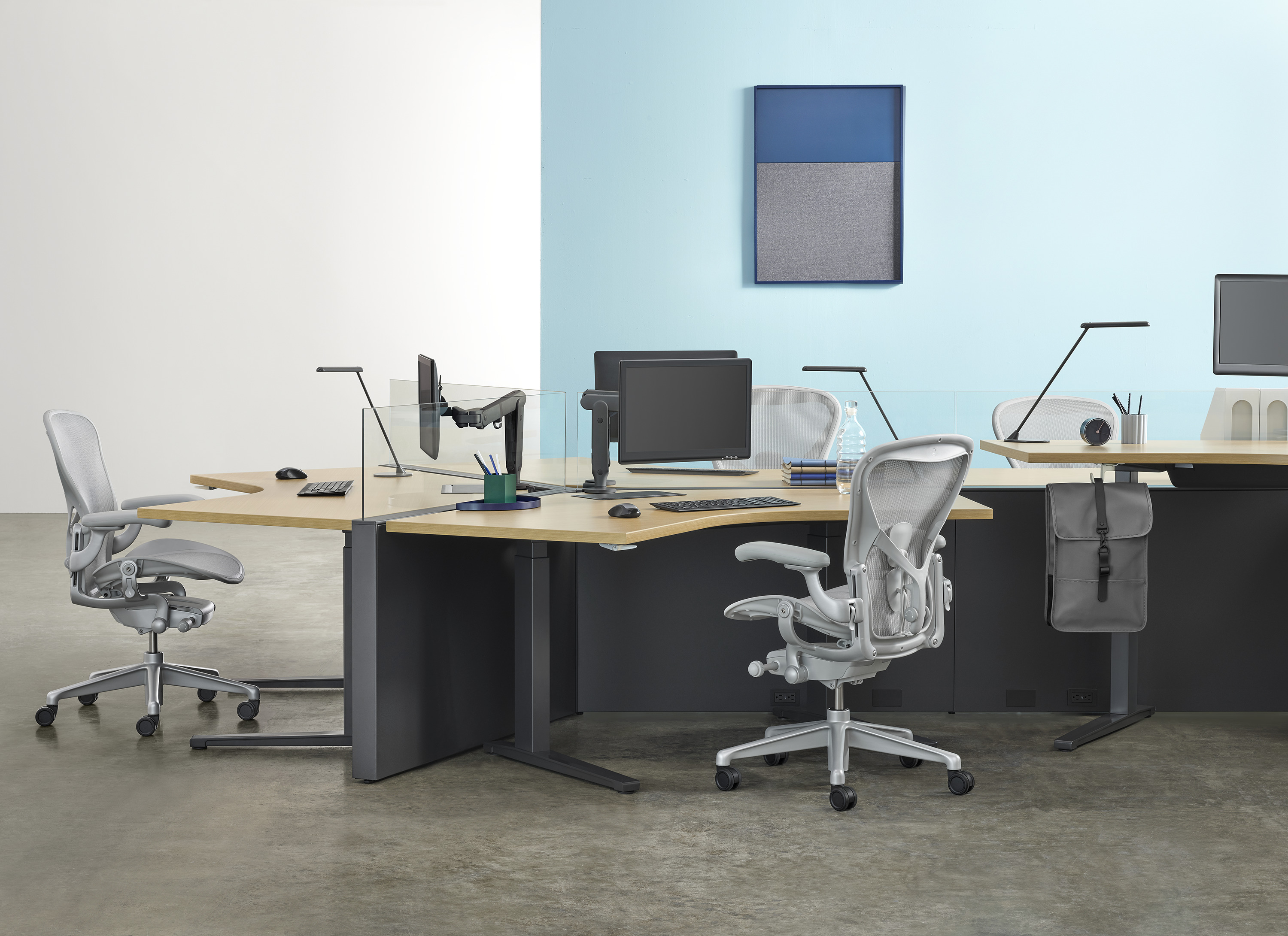 办公屏风|屏风工作站|办公家具|华体会体育官方在线官网家具|Canvas Channel 开放式办公区